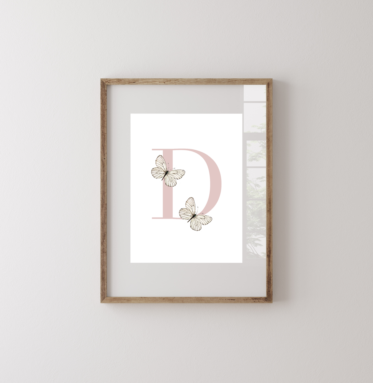 Lámina Inicial Nombre Mariposa (D)