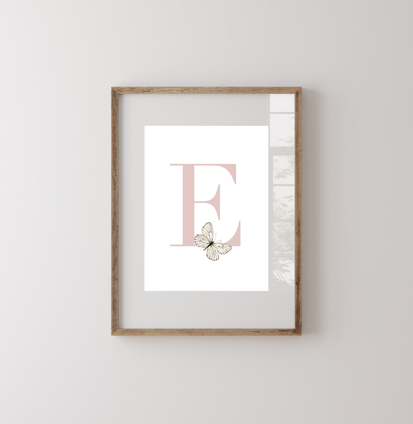 Lámina Inicial Nombre Mariposa (E)