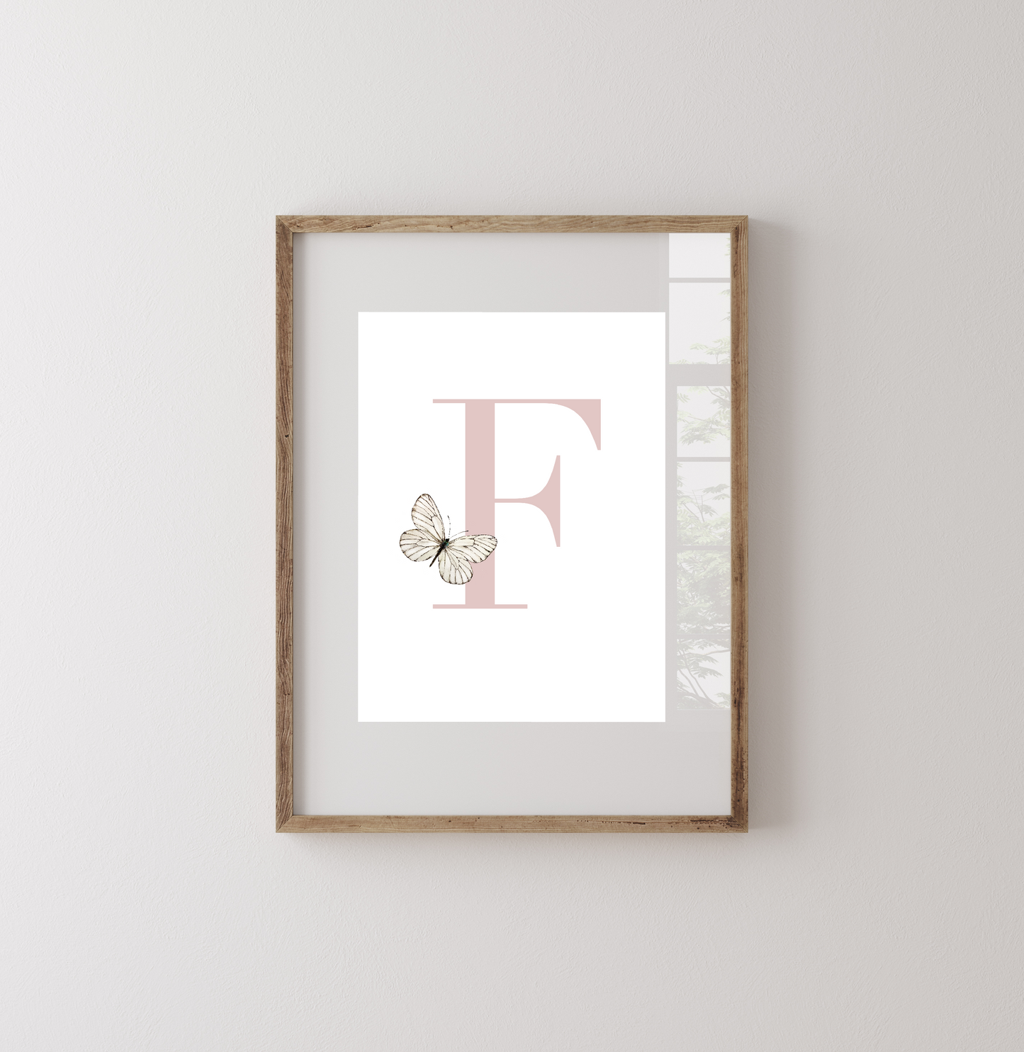 Lámina Inicial Nombre Mariposa (F)