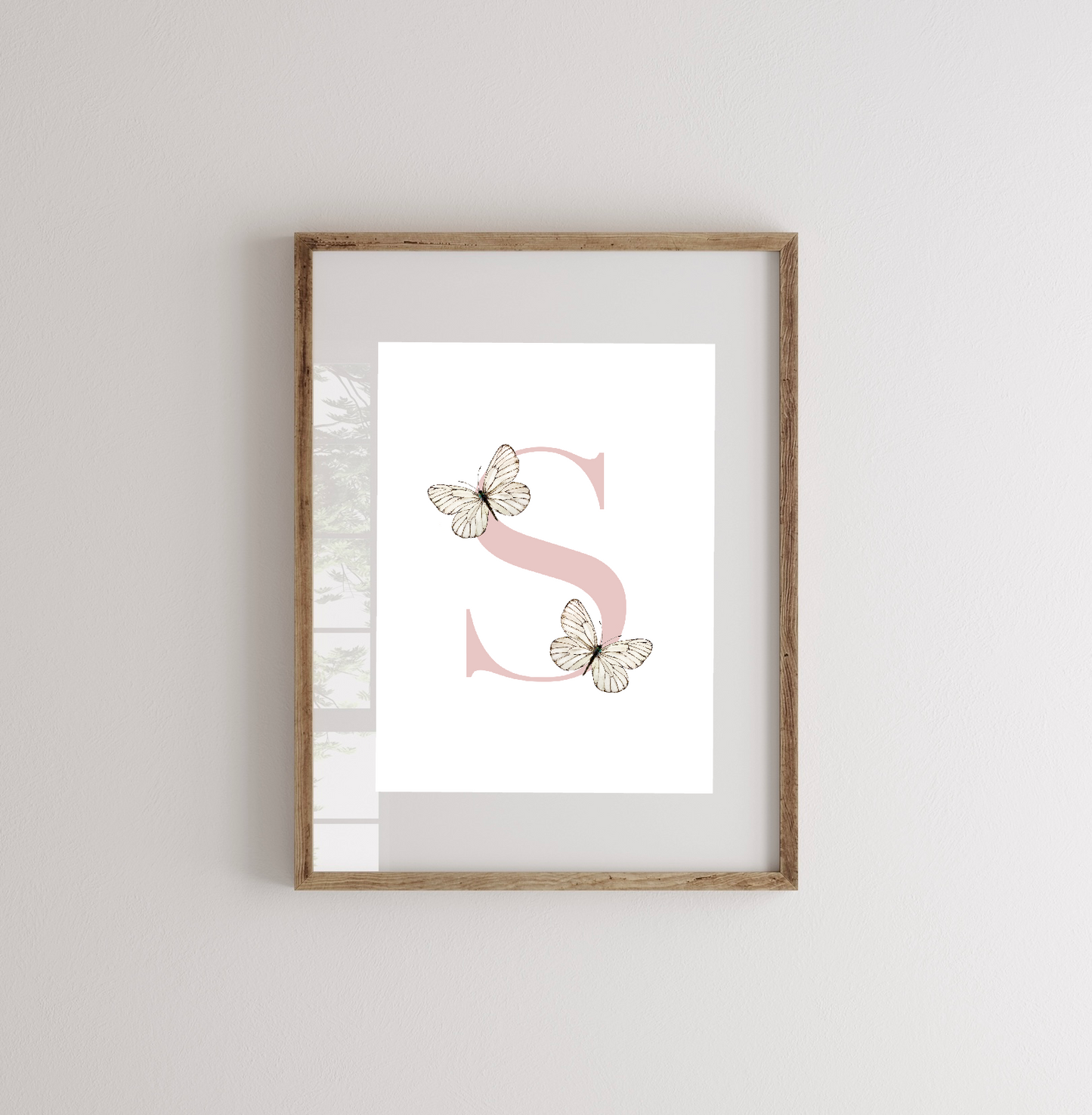 Lámina Inicial Nombre Mariposa (S)