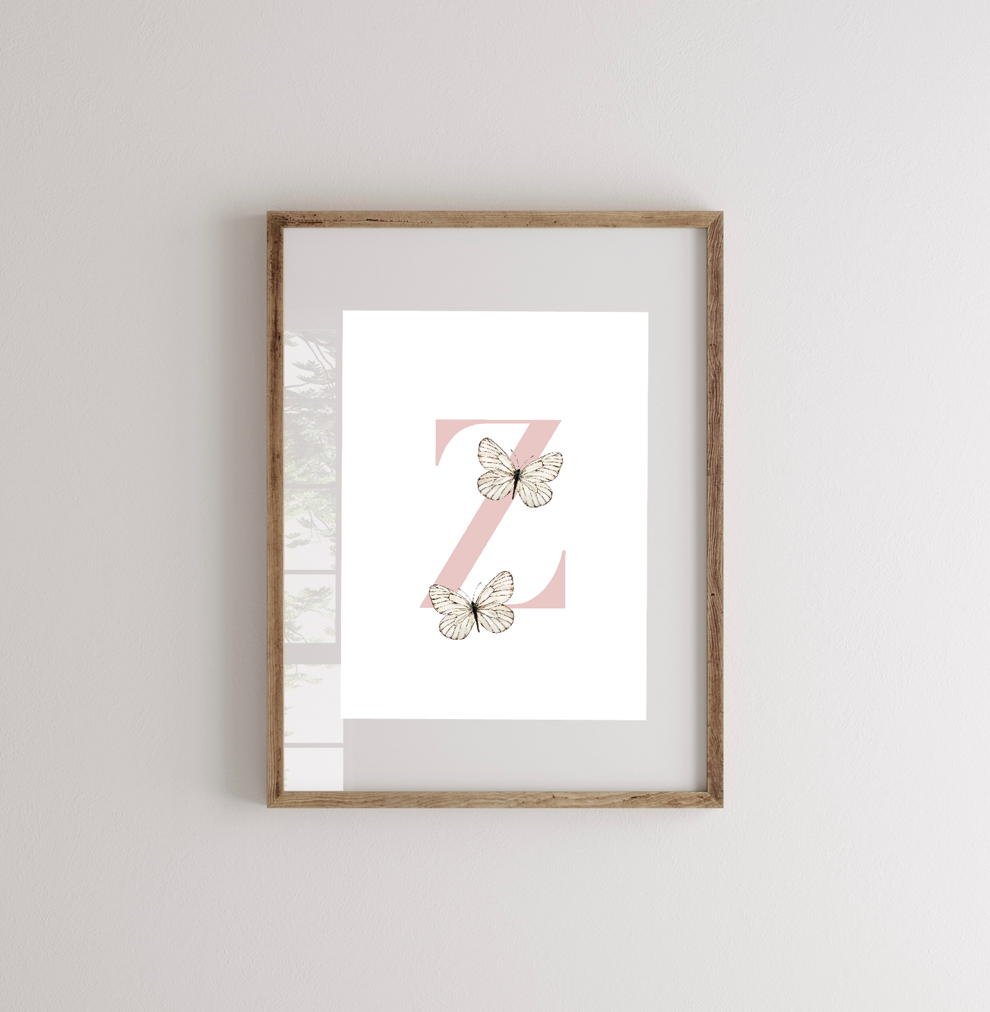 Lámina Inicial Nombre Mariposa (Z)
