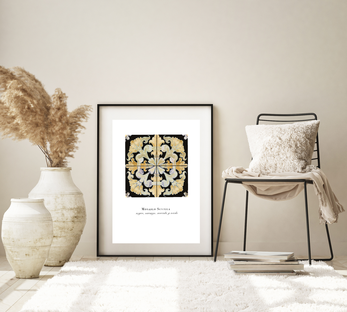 Lámina Mosaico Sevilla (N.N.M y V)