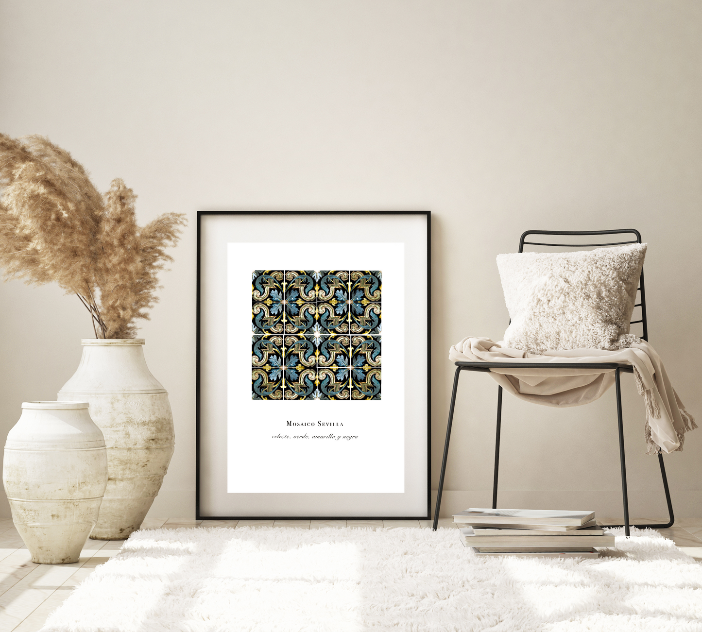 Lámina Mosaico Sevilla (C.V.A y N)