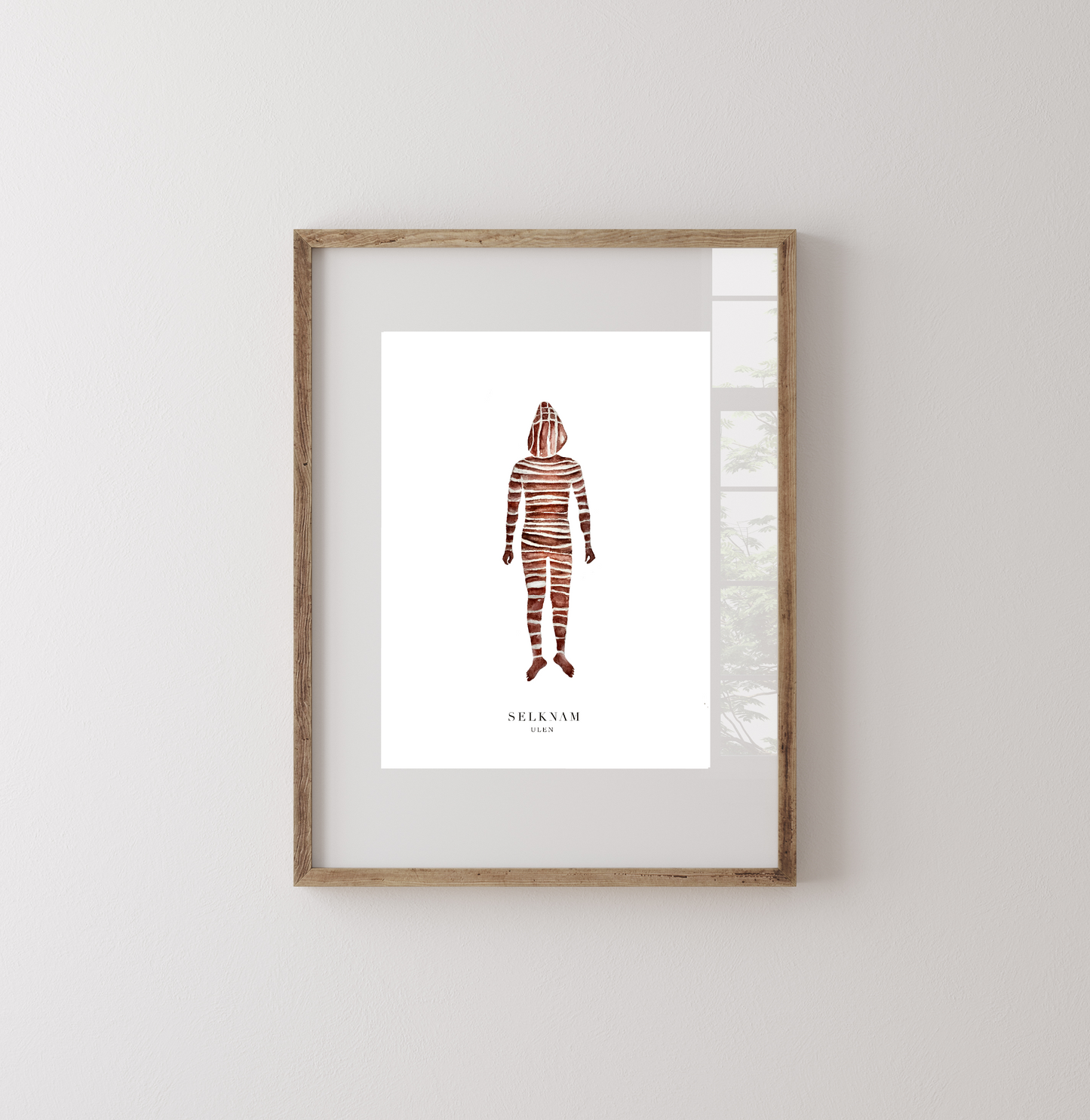 Lámina Selknam Ulen