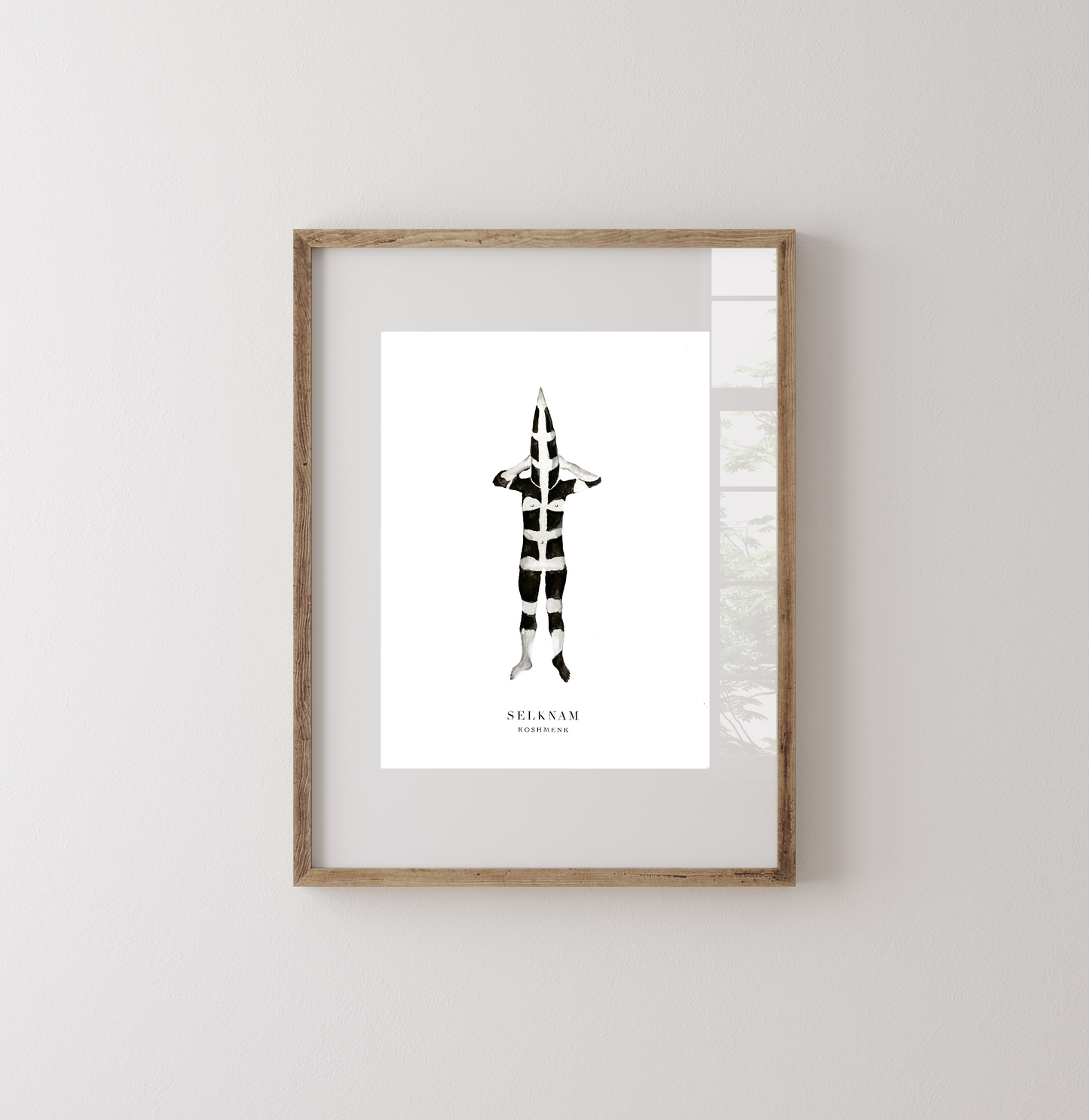 Lámina Selknam Koshmenk