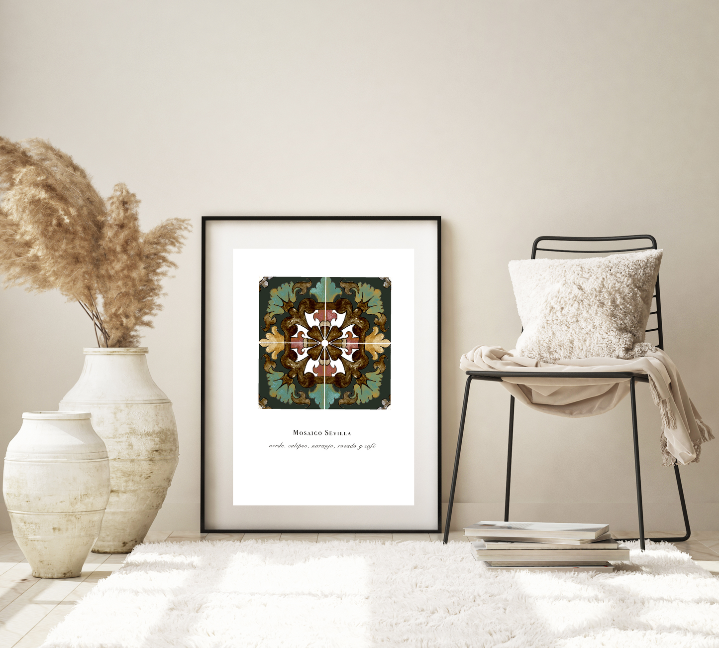 Lámina Mosaico Sevilla (V.C.N.R y C)