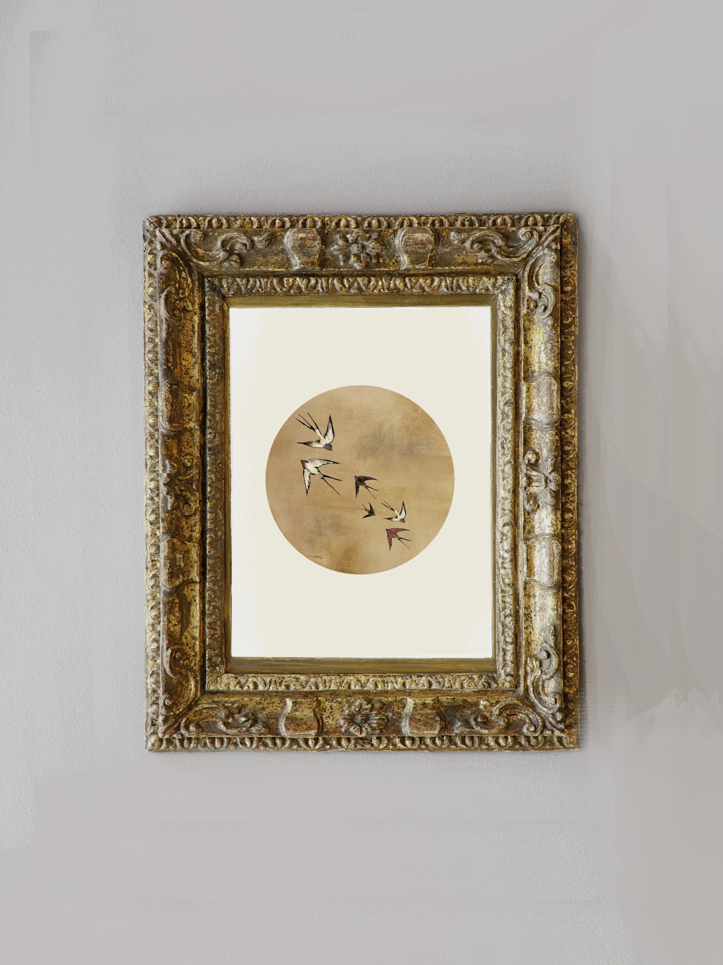 Lámina Golondrinas De Colores