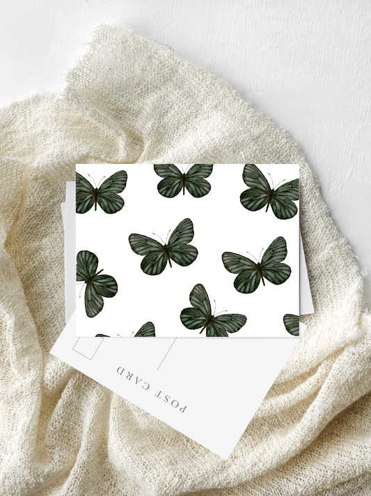 Postal Aporia Crataegi (Verde)